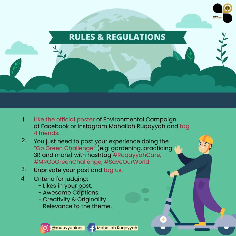 Rules & Regulation Go Green-01