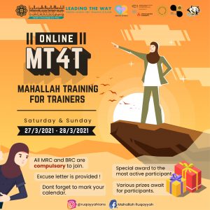 MAHALLAH TRAINING FOR TRAINERS